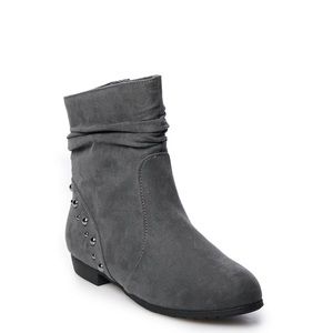 Women's Grey Ankle Boots